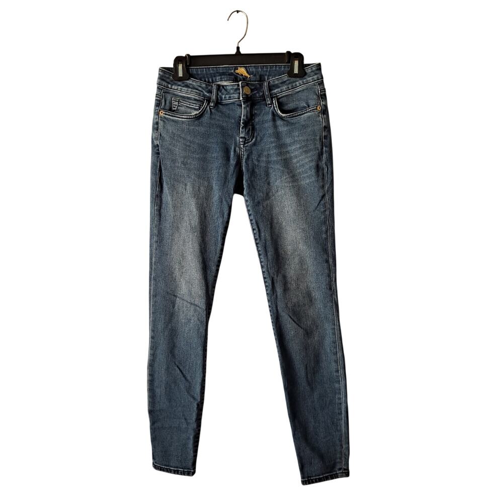 Tommy Bahama MId Rise Skinny Leg Ankle Jeans Dark Wash Denim Blue Womens 28 x 31